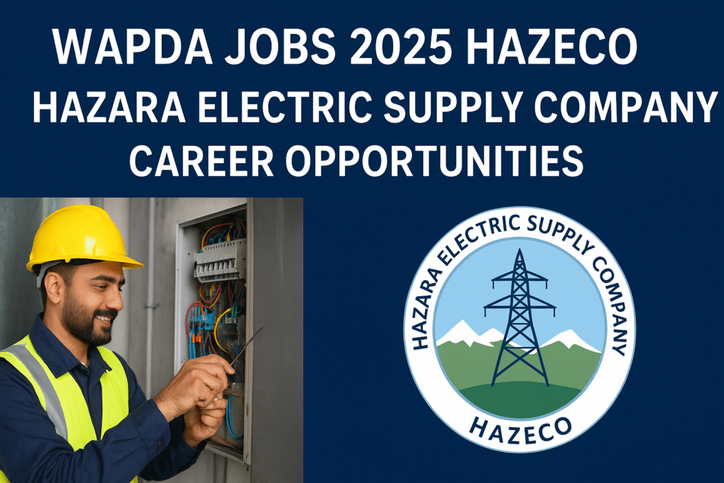 WAPDA Jobs 2025 HAZECO