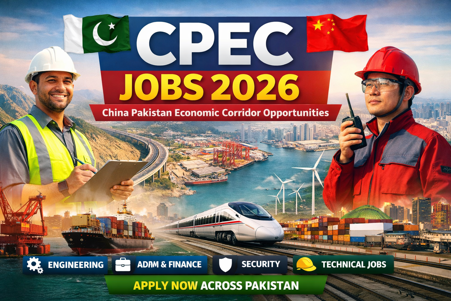 CPEC Jobs 2026 – Latest Career Opportunities Under China Pakistan Economic Corridor