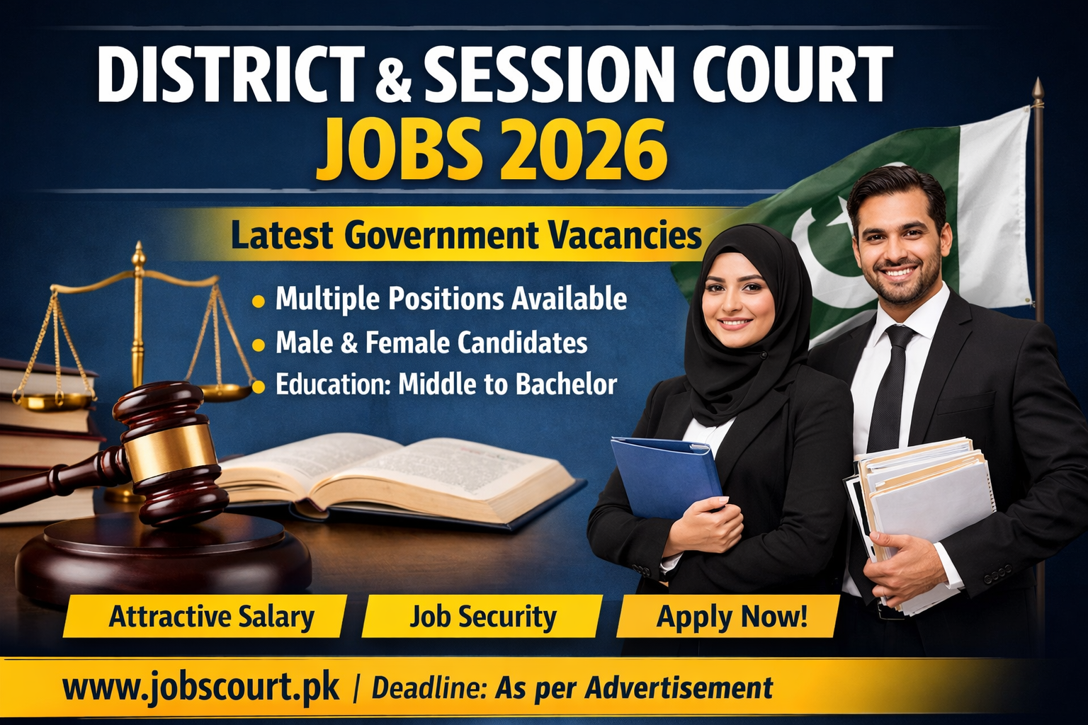District and Session Court Jobs 2026 – Latest Government Vacancies, Eligibility, Apply Procedure Join Now