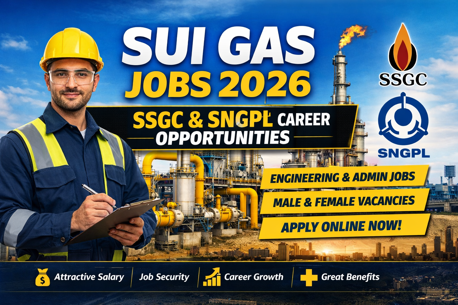 Sui Gas Jobs 2026 – Latest SSGC & SNGPL Government Career Opportunities in Pakistan