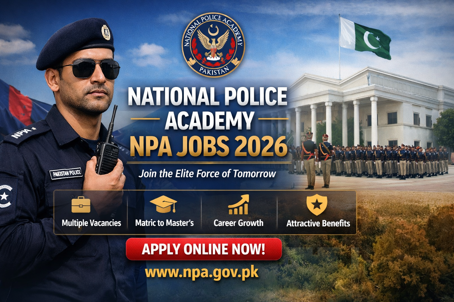 National Police Academy NPA Jobs 2026 – Apply Now for Latest Government Vacancies Join Now