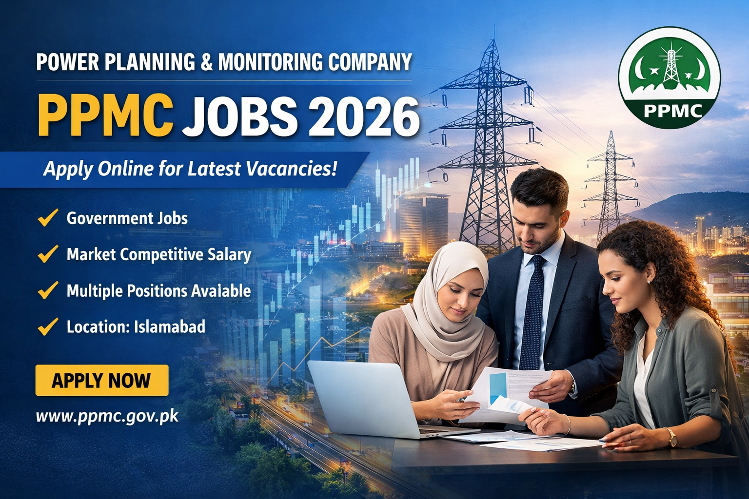 Power Planning and Monitoring Company PPMC Jobs 2026 – Latest Career Opportunities