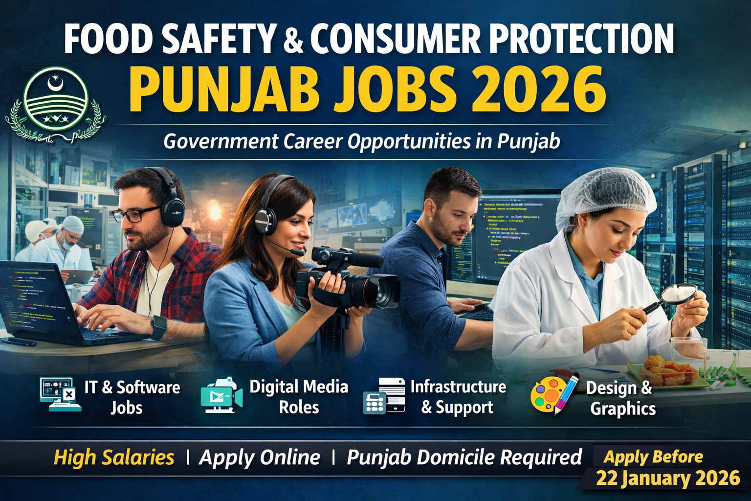Food Safety and Consumer Protection Punjab Jobs 2026 – Best Government Career Opportunity in Pakistan