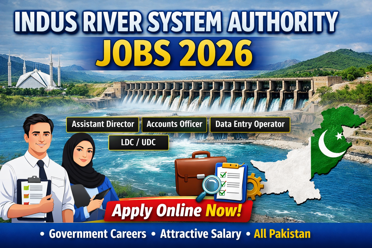 Indus River System Authority Jobs 2026 – Indus River System Authority Jobs 2026 Latest Career Opportunities
